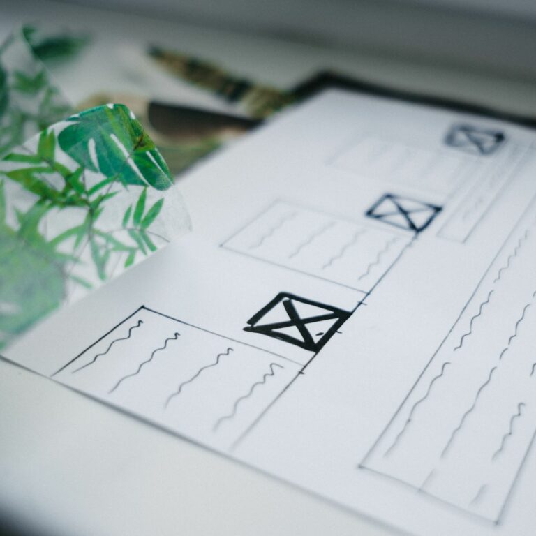 Entwurf einer Website